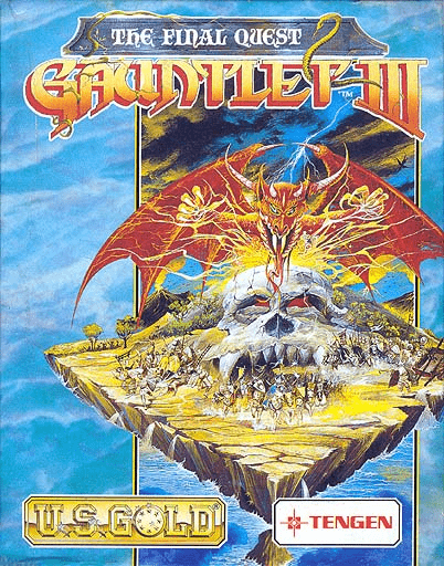 Gauntlet III: The Final Quest box art for ZX Spectrum